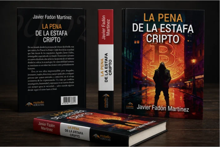 Portada de La pena de la estafa cripto