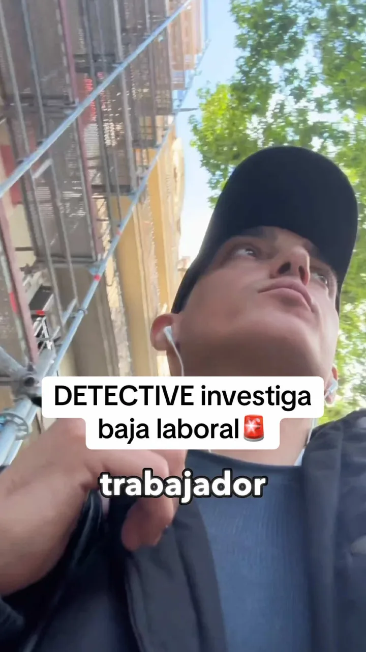 Mi trabajo como detective no es decidir si lo que hace es compatible con su baja o no, sino conseguir pruebas de lo que ocurre en realidad. Si hubiese que decidir lo haría un juez y yo iría como testigo cualificado por mi informe. #detective #detectiveprivado #baja #laboral